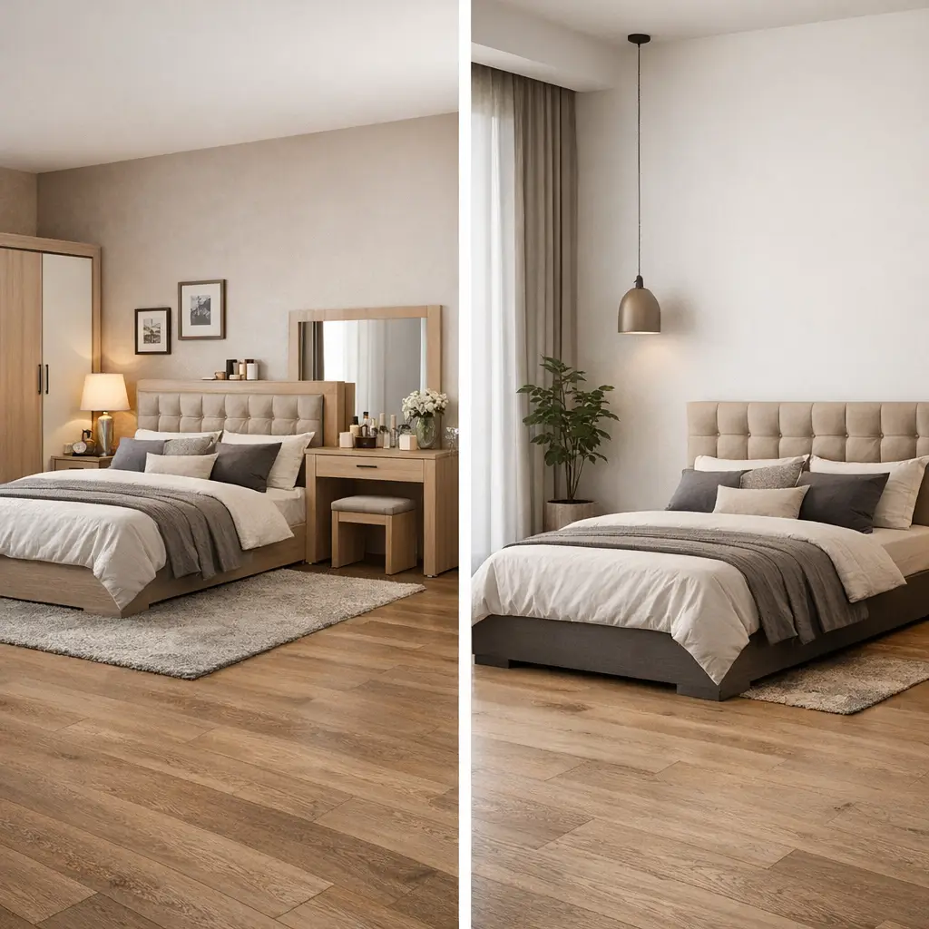 سرویس خواب کامل بخریم یا فقط تخت؟ تصمیمی که روی بودجه شما اثر دارد.